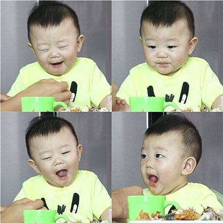 '슈퍼맨이 돌아왔다' 이동국 아들 대박이, 난생 처음 맛본 귤에 "아이 셔~"