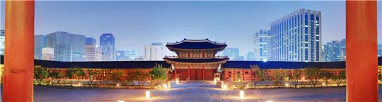 경복궁 흥례문 야경
