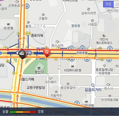 '서울시내 교통상황' 집회로 일부 도로 통제…현재 상황은?