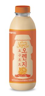 서울우유, 750㎖ 대용량 '오렌지 요구르트' 출시
