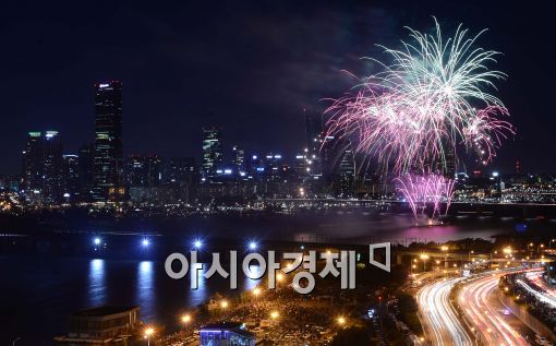 [포토]화려함을 보여주는 서울세계불꽃축제