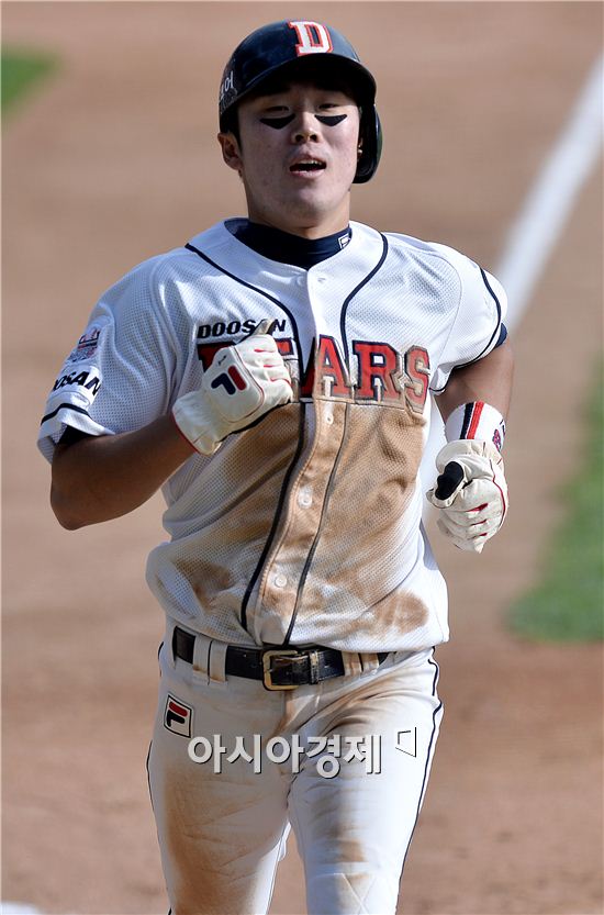 [포토]허경민, '타점에 득점까지'