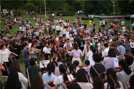 제20회 강동선사문화축제 팡파르 