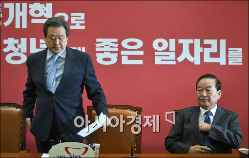 [포토]회의 참석하는 김무성·서청원