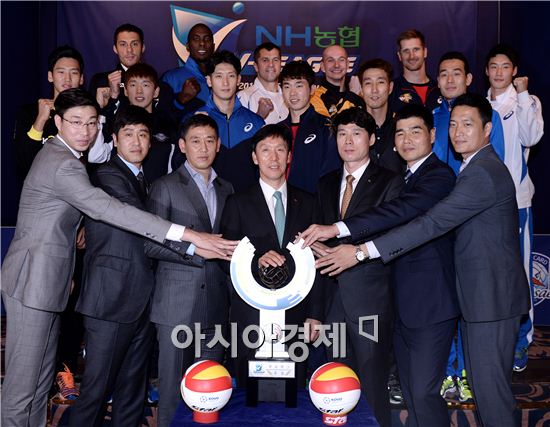 [포토]'프로배구 기대해주세요'