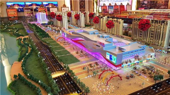 中완다그룹, 장백산 나들목 연길에 '서울의 거리' 조성