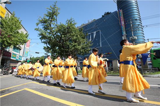 금천구, 청소년 정조대왕 행차시연