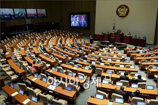 역사교과서와 정쟁에 발목잡힌 FTA·원샷법 