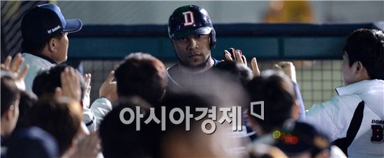 [포토]로메로, '무표정 득점'