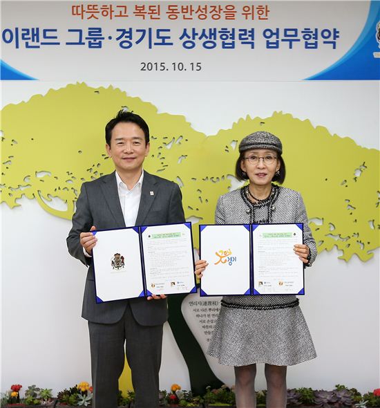 경기농산물 이랜드그룹에 납품된다…200억규모