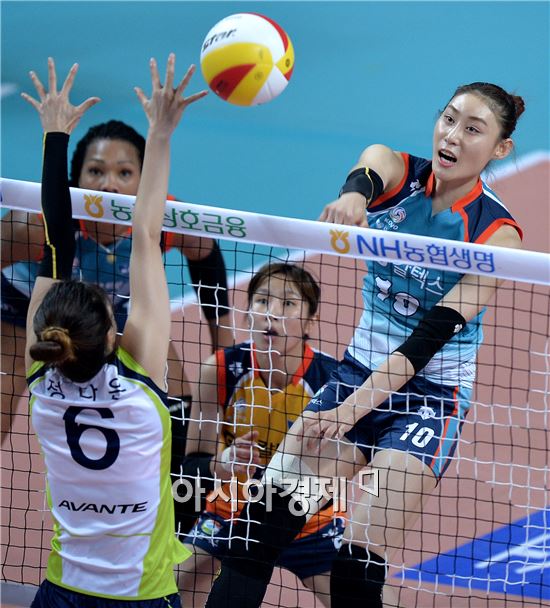 [포토]배유나, '날 막을 수 없어'