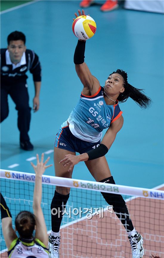 [포토]캣벨, '남다른 높이'