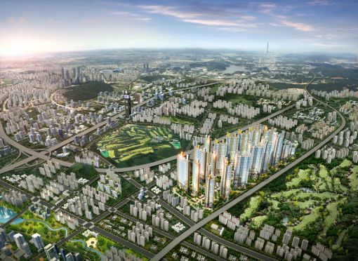 동탄2신도시 네번째 '금강펜테리움'…골프장 조망권 '눈길'