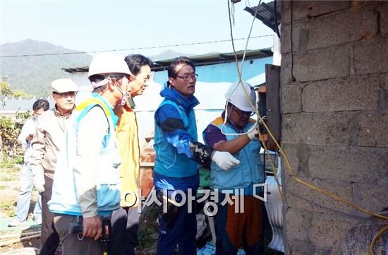 장흥군, 마음까지 훈훈한 전기안전관리 봉사