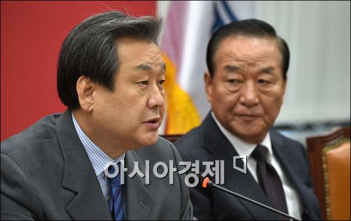[포토]발언하는 김무성 대표