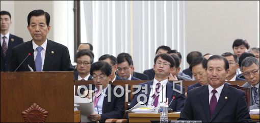 [포토]발언하는 한민구 장관