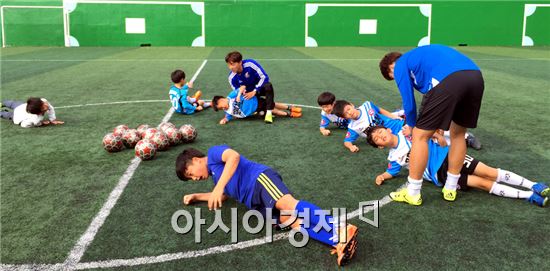 호남대 해트트릭사업단, 지역 청소년·장애인 축구교실 운영