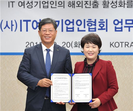 KOTRA, IT 여성기업 해외 진출 지원