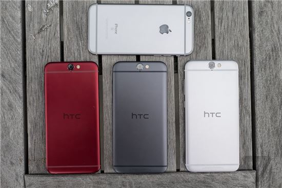 HTC, 회심의 '원A9' 발표…"아이폰과 이란성 쌍둥이"