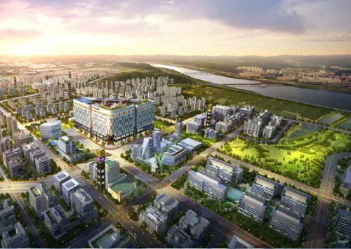 잘 나가는 상가도 잘 생겨야 팔린다, 마곡 핵심 사거리코너, '마곡 동익드미라벨' 회사보유분 1층 한정분양