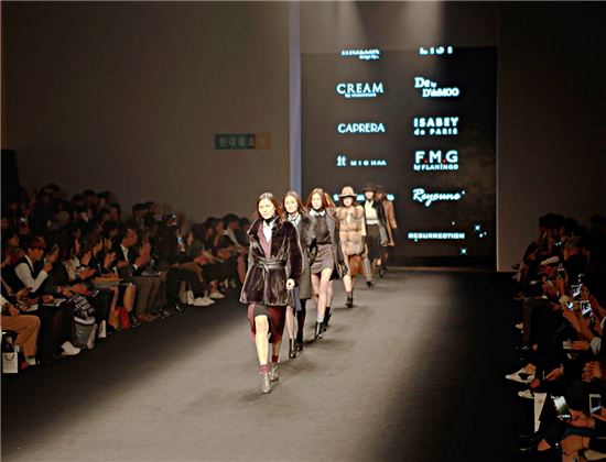 [포토]현대홈쇼핑, 국내 최대 패션쇼 '서울패션위크' 참여