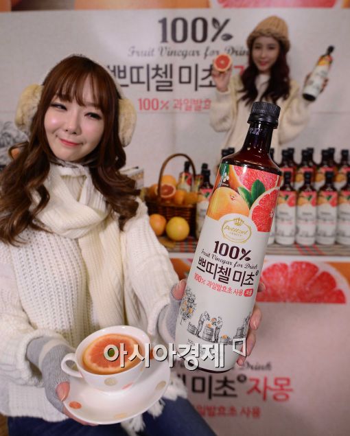 [포토]CJ, '쁘띠첼 미초 자몽' 출시