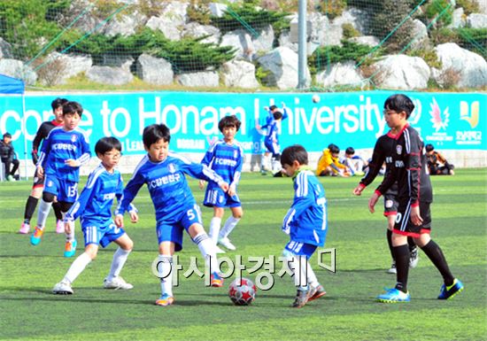 ‘제2회 호남대학교 해트트릭사업단 유소년 축구대회’개최