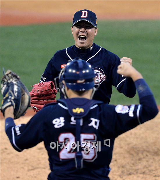 ‘5회초 빅이닝’ 두산, NC 잡고 2년 만에 KS 진출