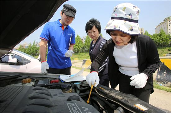 송파구, 자가운전자 자동차정비교실 운영