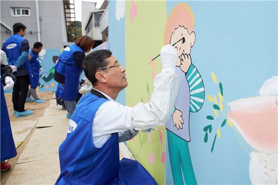 삼성전기, 아동보육시설서 봉사활동 실시