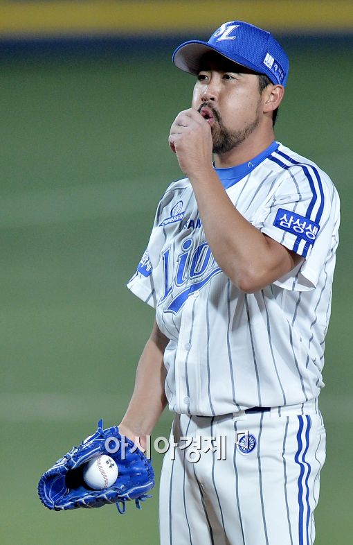 [포토]장원삼, '날씨가 많이 쌀쌀해요'