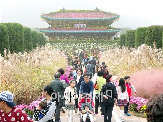 함평 국향대전 ‘올해의 가든관광축제’상 수상