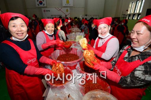 [포토]'김장으로 사랑나눠요'