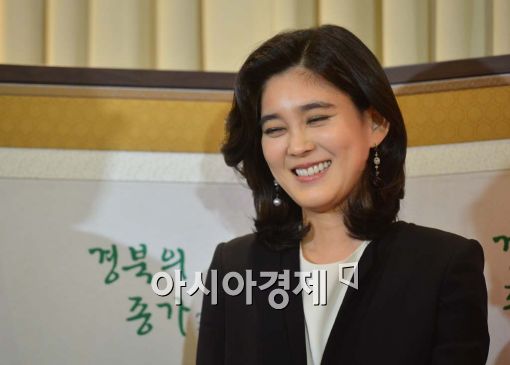 [포토]밝게 웃는 이부진 호텔신라 사장 