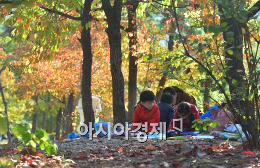 [포토]가을 속 그림그리기 