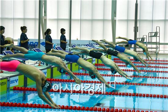 남부대국제수영장, 11월 2일 개장