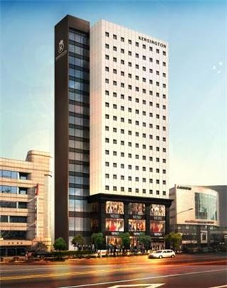 서울 동교동 162-5번지에 들어설 17층 높이 켄싱턴호텔 조감도.