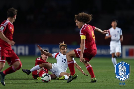 U-17 축구, 벨기에에 져 월드컵 8강행 좌절(1보)