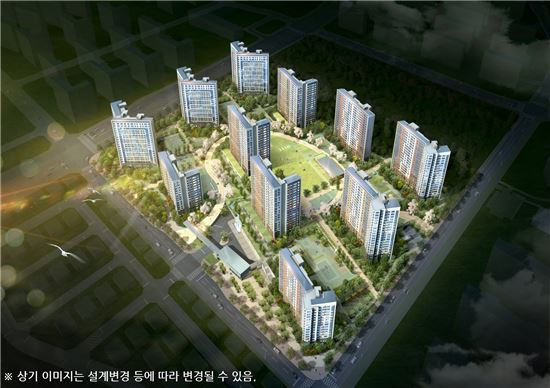 GS건설·신동아건설, ‘동탄자이파밀리에’ 11월 분양