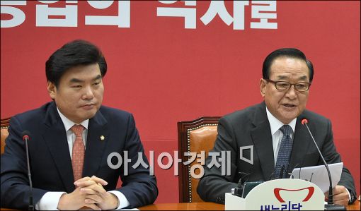 [포토]발언하는 서청원 최고위원