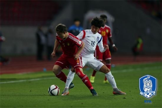 U-17 대표팀, 벨기에에 0대2 패배…6년만의 8강 도전 좌절 