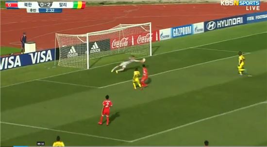 U-17 북한, 말리에게 0대 3 패배