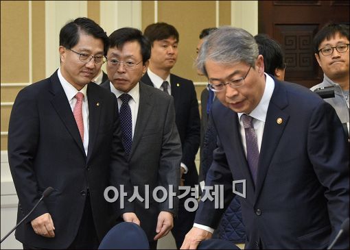 [포토]임종룡·진웅섭, 카드수수료 당정 참석