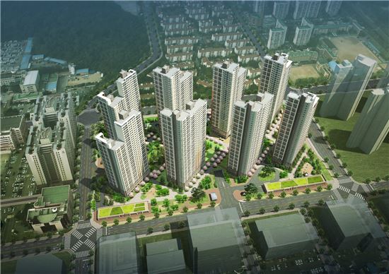 안산 재건축 '힐스테이트 중앙' 내달 분양