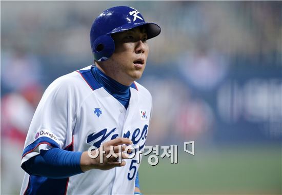 김현수, 프리미어12  초대 MVP 선정