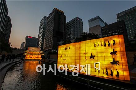 등(燈)으로 밝히는 서울…'2015 서울빛초롱축제'