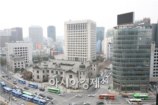 한국은행 본점 모습