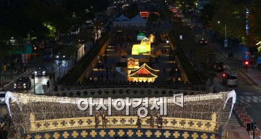 [포토]청계천 밝힌 빛초롱축제 