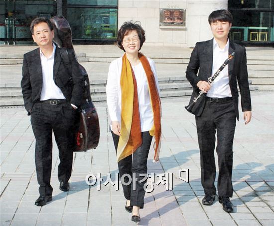 광주대 김정아 교수, 클라리넷 트리오 공연