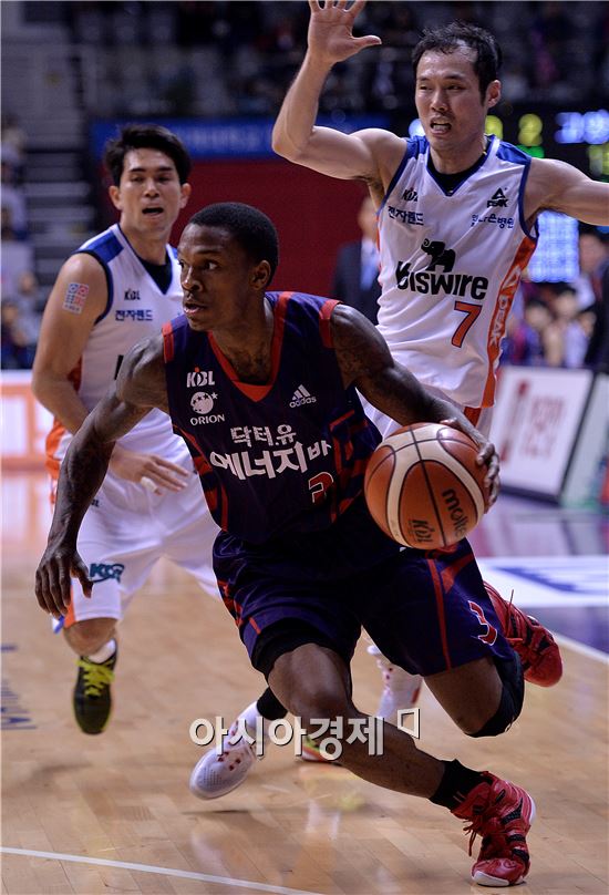 [포토]잭슨, '뚫었어'